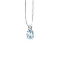 Collana Baroni Gioielli Donna in Oro Acquamarina 0.65 Ct 4622/C1 - 4622/C1